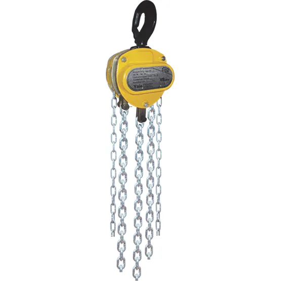 TECLE MANUAL 1T YALELIFT CARGA 6x18mm(1) G80 - MANDO 5x26x17mm(2) YALE